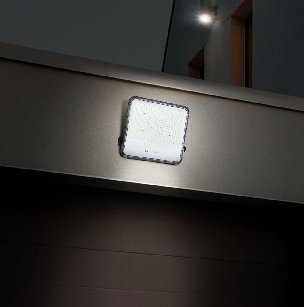 Proiector led casa 220v 100W 4000K 15000lm 230V IP65, iluminare curte, iluminare garaj, [2]