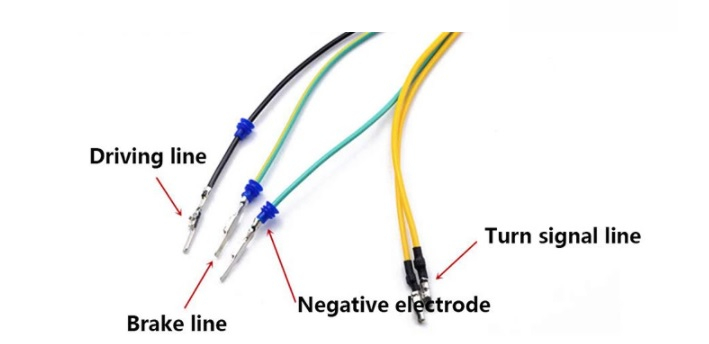 Lampă Spate LED Universală Moto ATV UTV SSV Stop Poziție Semnalizare 12V [4]