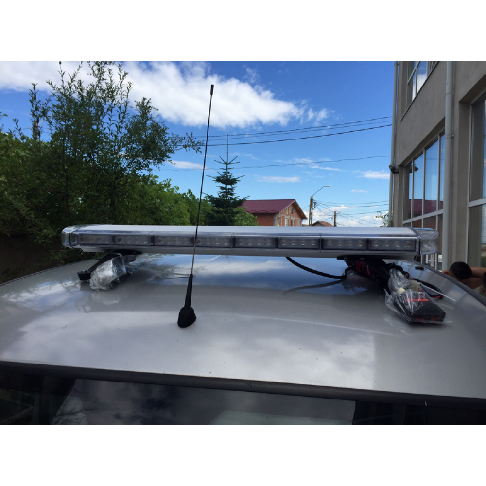 Bara Rampa girofare cu LED-uri 12v/24v lumina rosu/albastru / Girofar [1]