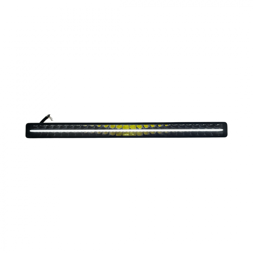 Ledbar offroad 80cm DualRow cu Lumina pozitie alba sau galbena / 5700k 23000Lm (54 Led Osram x 5W) 270-300W / Bara Led/ Proiector Led [2]