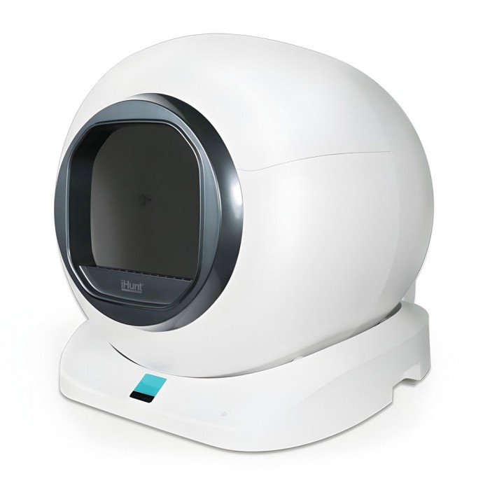Litiera Automata iHunt Smart Cat Litter V4 pentru pisici, control Wi-Fi, sterilizare, senzori, Black [3]