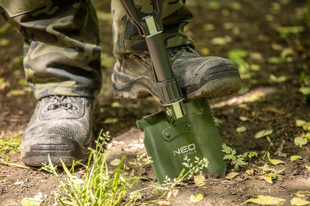 Lopată Militară Pliabilă 5 în 1 cu Husă | Camping, Bushcraft, ATV și Off-Road | Moka GSM [5]