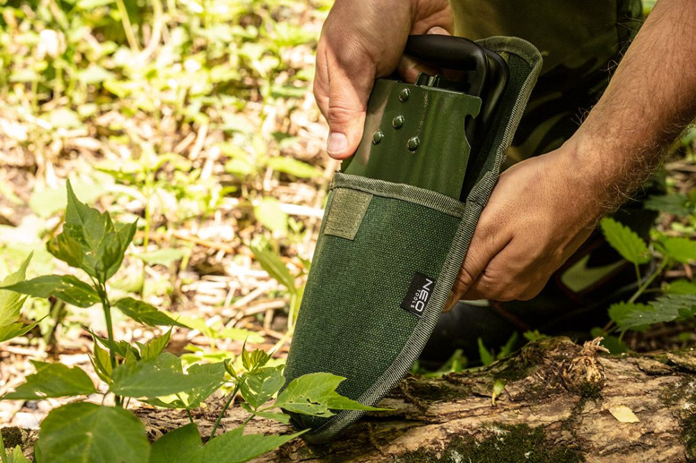 Lopată Militară Pliabilă 5 în 1 cu Husă | Camping, Bushcraft, ATV și Off-Road | Moka GSM [2]