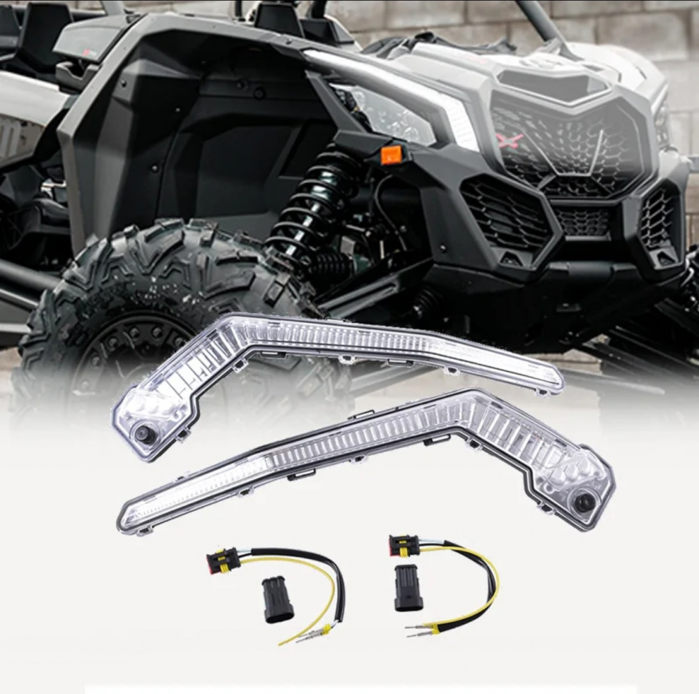 Lumini semnalizari compatibil MAVERICK X3, RGB multicolor pentru Can Am Maverick X3, Canam can-am, Aplicatie telefon [2]
