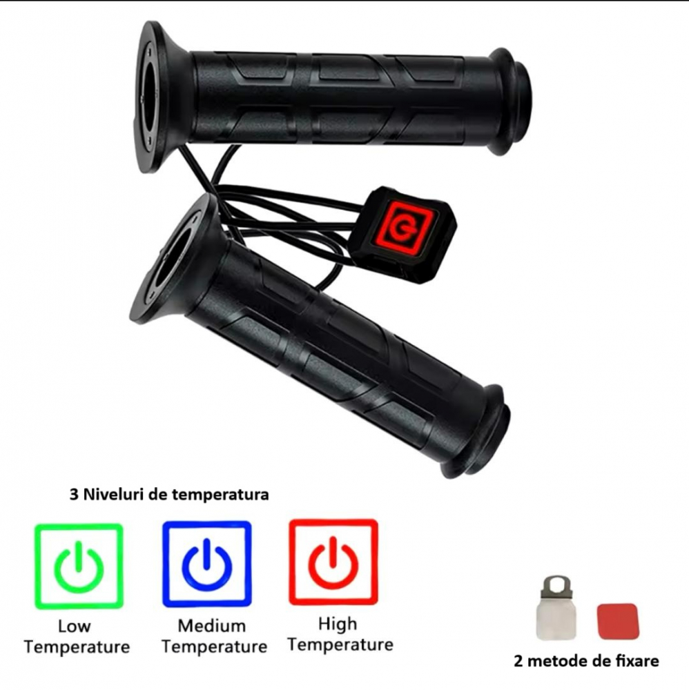 Manere incalzite atv / incalzire manere atv si acceleratie/ manere incalzite bicicleta [4]