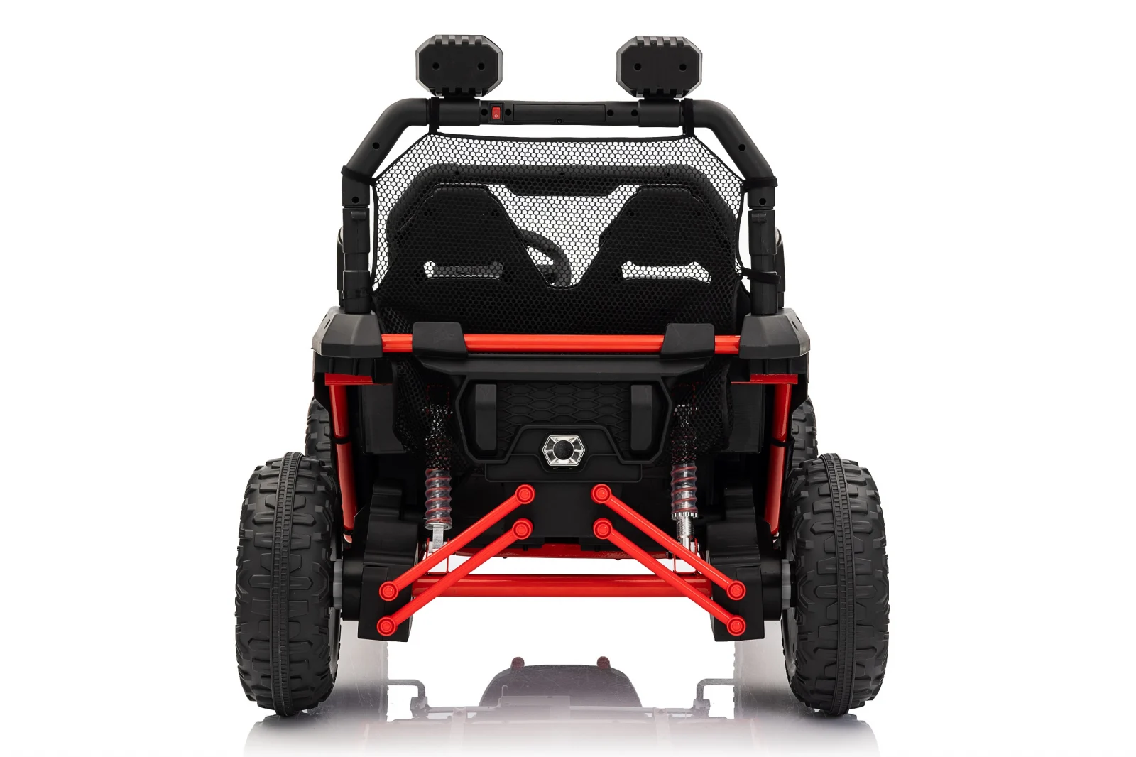 Masina copii UTV electric pentru copii Dune-Buggy V2, 2 locuri, 800W, 24V 10Ah, premium, rosu, copii [3]