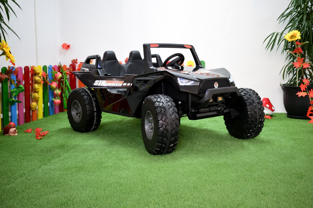 Masina copii ATV UTV electric pentru copii , premium, 4x4, 300W, 24V, negru [2]
