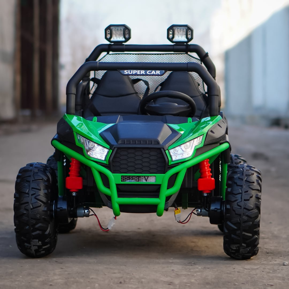 Masina copii UTV electric pentru copii Big Buggy V2, 2 locuri, 800W, [2]