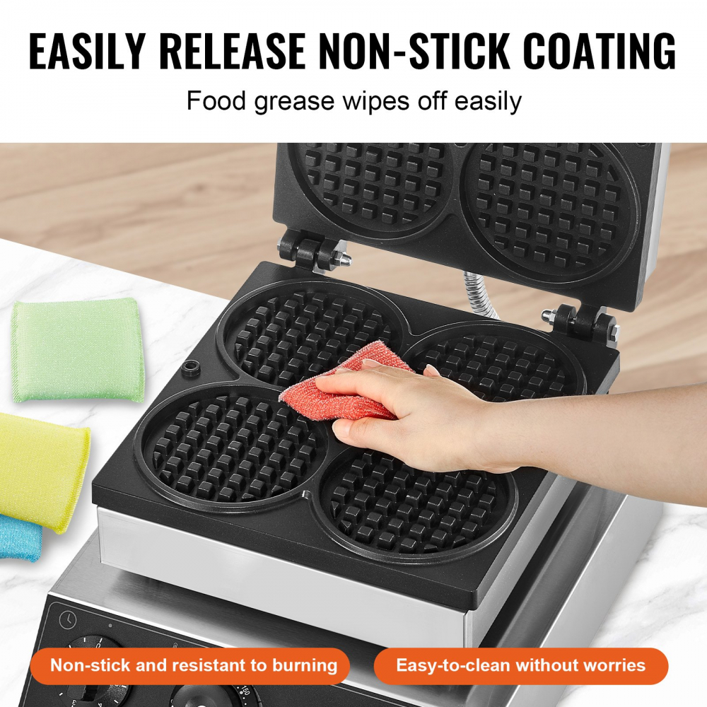 Masina de facut Wafle Waffle , profesionala , horeca, 1750w, vafe [7]