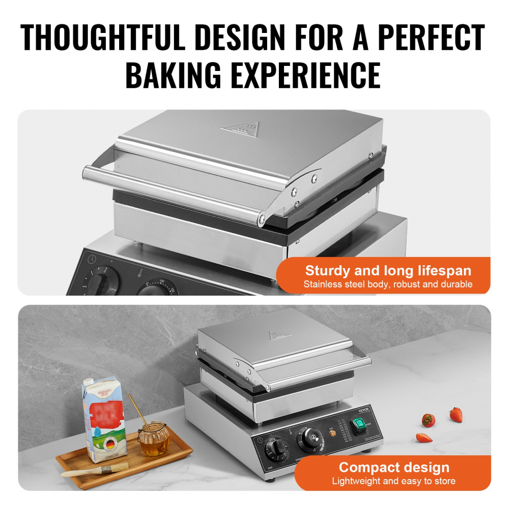 Masina de facut Wafle Waffle , profesionala , horeca, 1750w, vafe [6]
