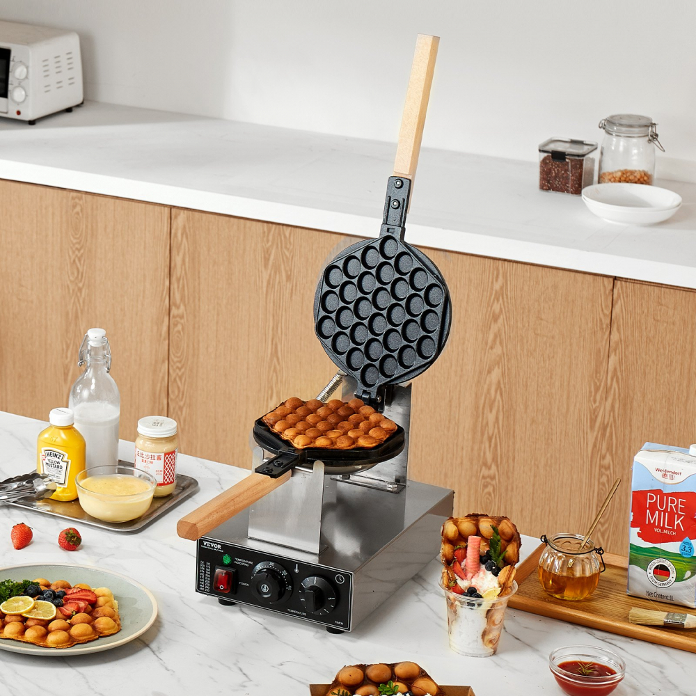 Masina de facut Wafle Waffle tip Bule, profesionala , horeca, 1400w, vafe [4]