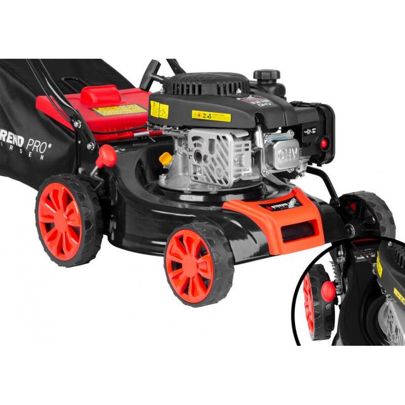 Masina de tuns iarba, gazon, pe benzina, autopropulsie, 2400 W, 3.2 CP, 40.6 cm [2]