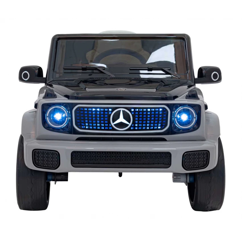 Mercedes EQG electric copii 24V 800W argintiu cu telecomandă și roți EVA [8]