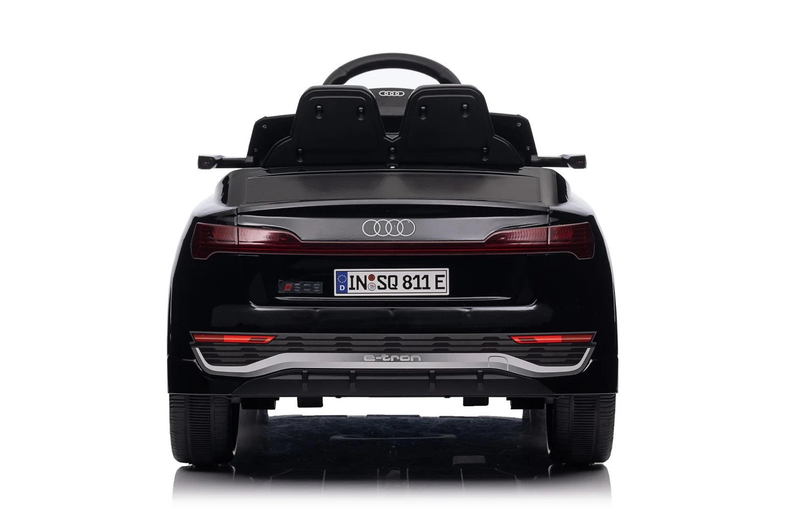 Mașinuță electrică copii cu licență Audi SQ8 negru față [5]