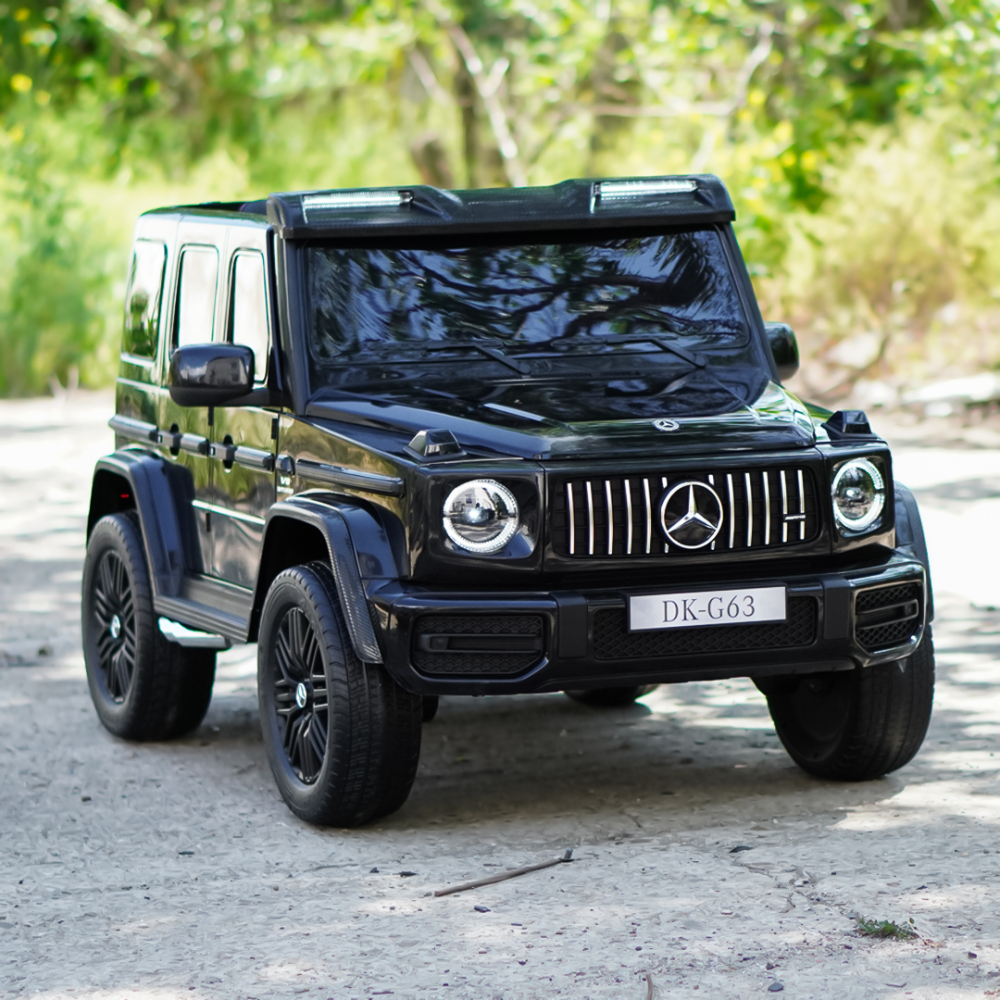 Masinuta electrica Mercedes G63 copii 4x4 800W 24V 2 locuri negru [2]