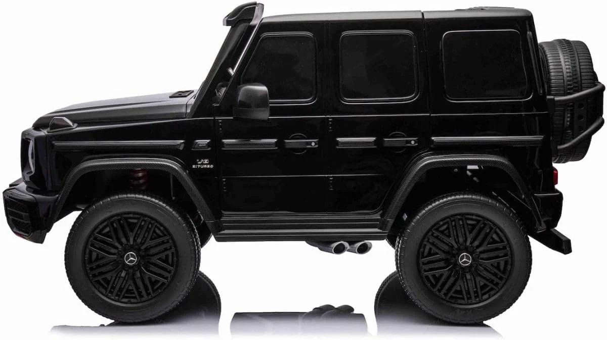 Masinuta electrica Mercedes G63 copii 4x4 800W 24V 2 locuri negru [6]