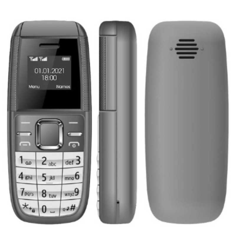 Telefon Mini BM200 Silver cu Funcție Hands-Free [2]