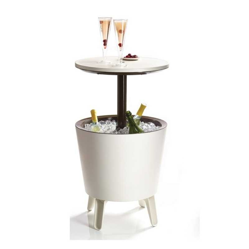 Mini bar gradina / racitor bautura gradina terasa, iluminat,crem Keter Cool Bar [2]