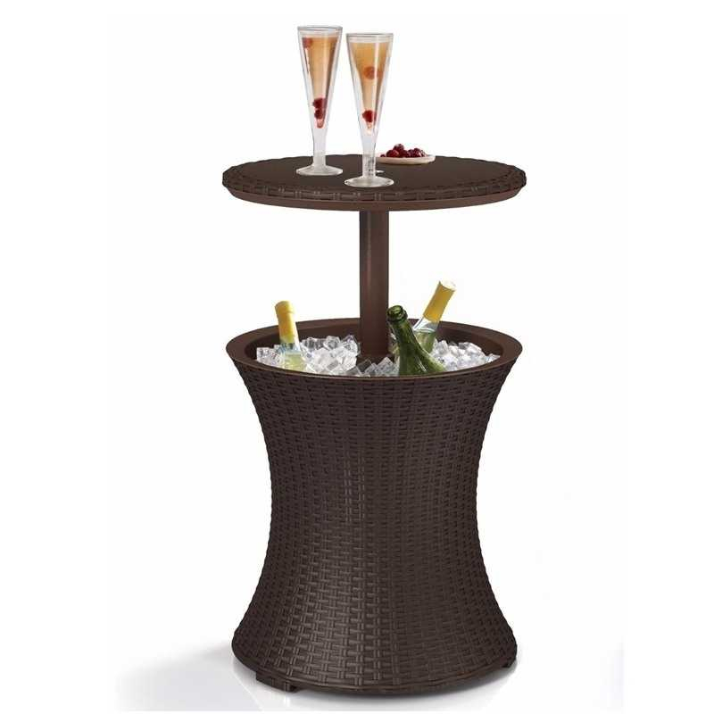 Mini bar gradina ratan maro Keter Pacific Cool Bar  - [6]
