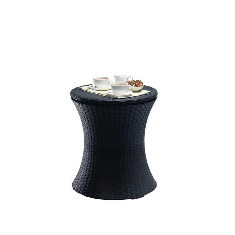 Mini bar gradina ratan antracit Keter Pacific Cool Bar [4]