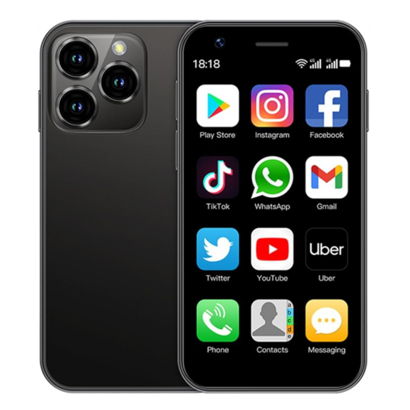 Mini Smartphone Android XS15 3G 2GB RAM 16GB Gri [2]