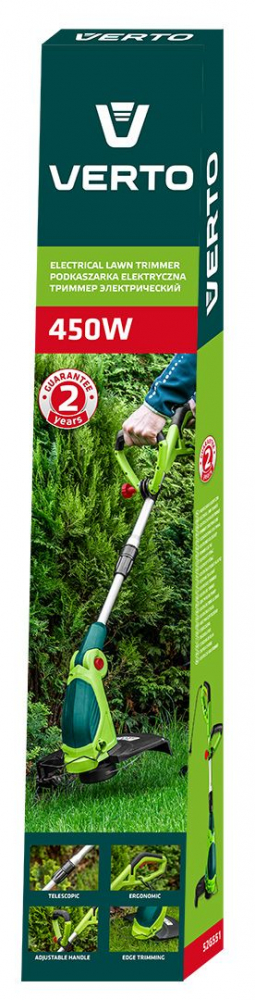Motocoasa, trimmer, Masina pentru tuns iarba, electric,450W, latime taiere 29cm [3]