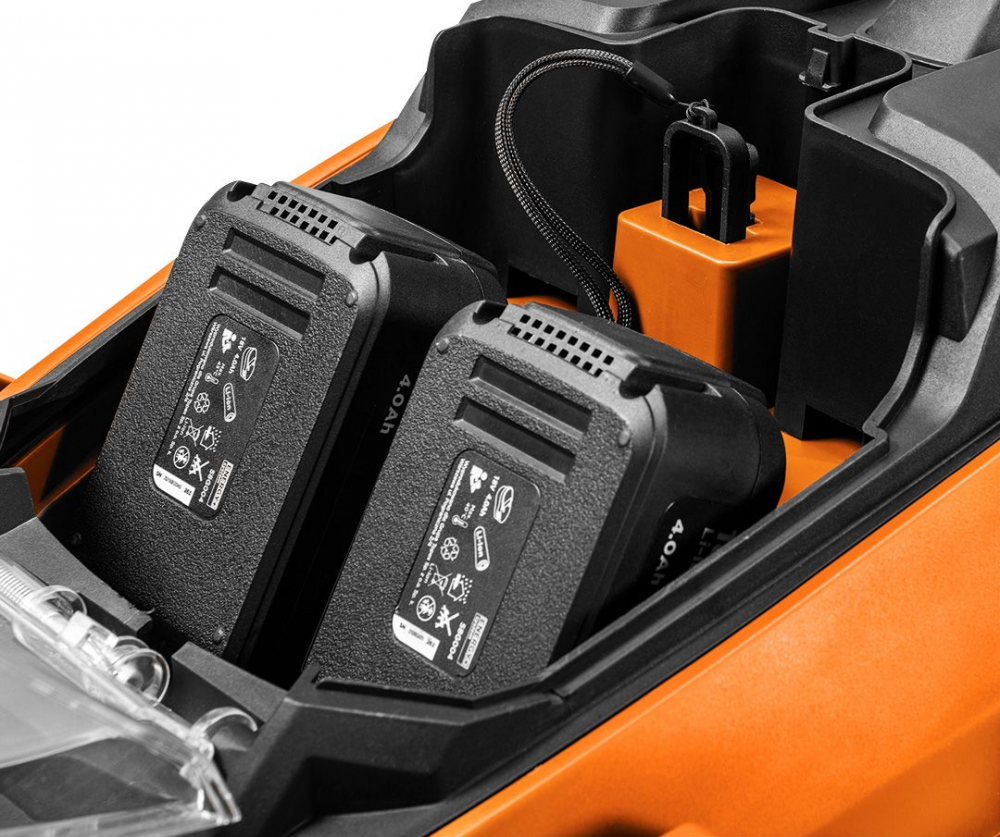 Motocoasa, trimmer, Masina pentru tuns iarba, electric, cu acumulator,latime de taiere 40cm [2]