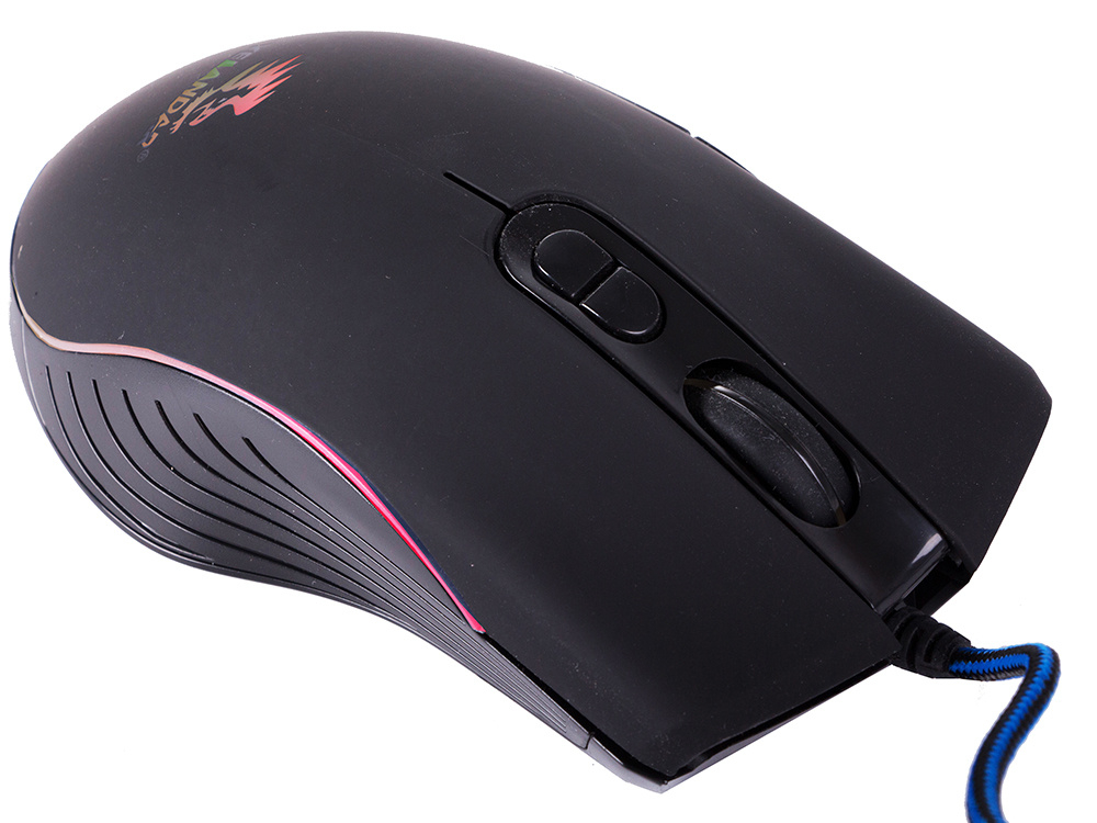 Mouse optic cu fir, mouse gaming, RGB [5]