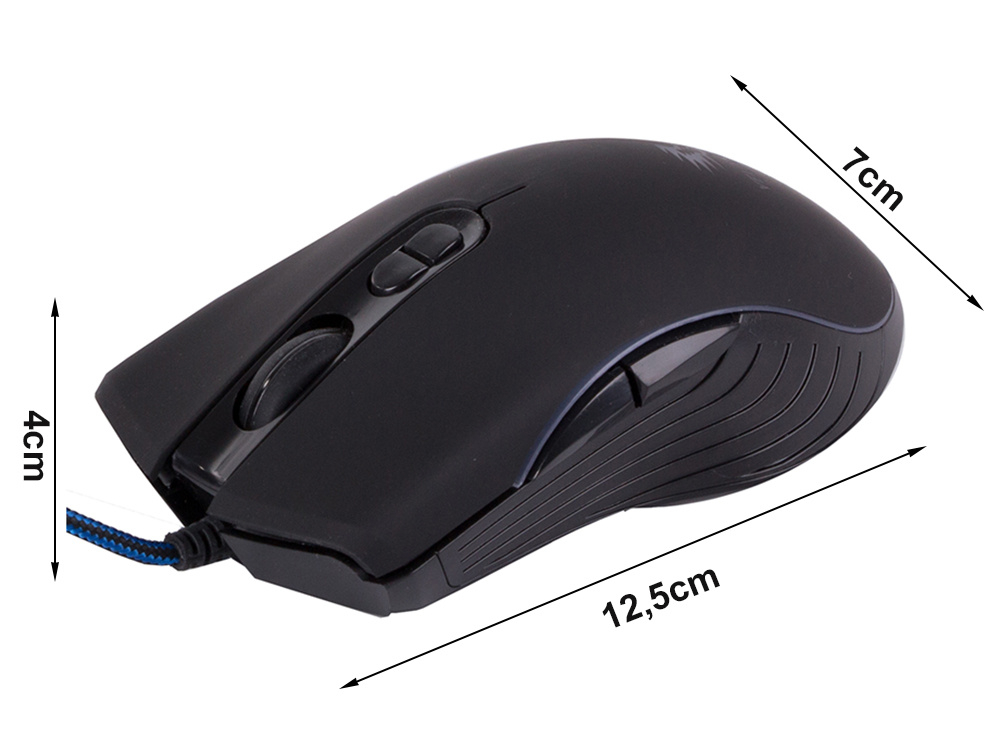 Mouse optic cu fir, mouse gaming, RGB [2]