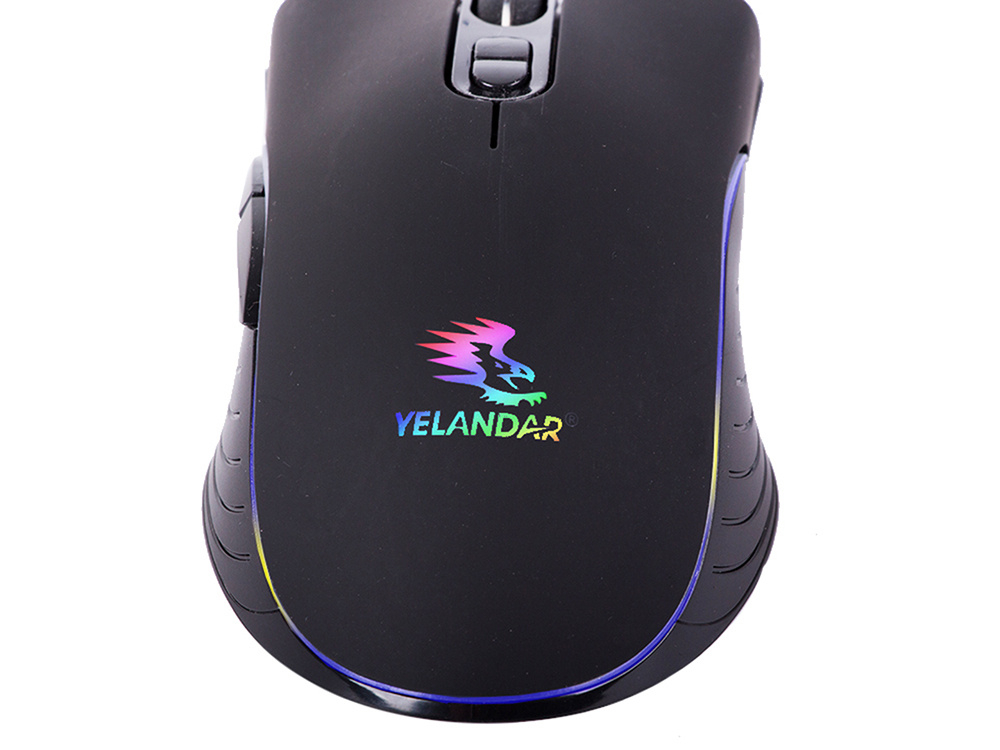 Mouse optic cu fir, mouse gaming, RGB [4]