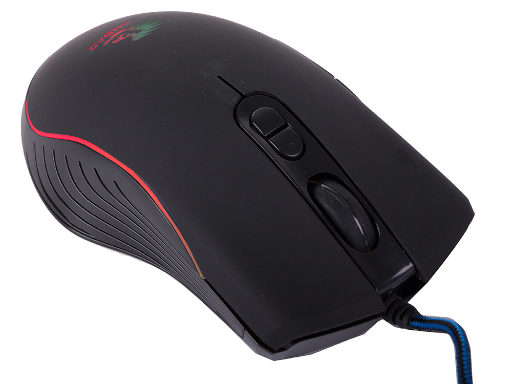 Mouse optic cu fir, mouse gaming, RGB [6]