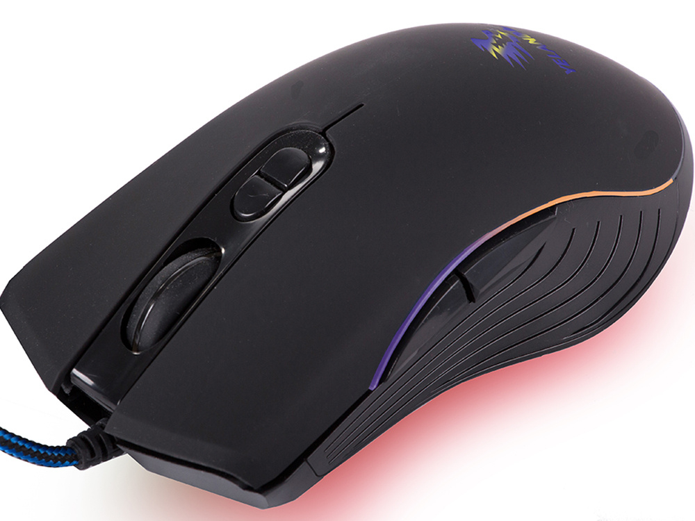 Mouse optic cu fir, mouse gaming, RGB [3]