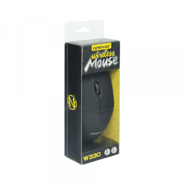 Mouse fara fir ZornWee W330, Wireless, Black [2]