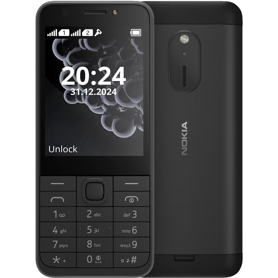 Telefon Nokia 230 Dual SIM Dark Silver cu Butoane pentru Seniori și Utilizare Zilnică [4]