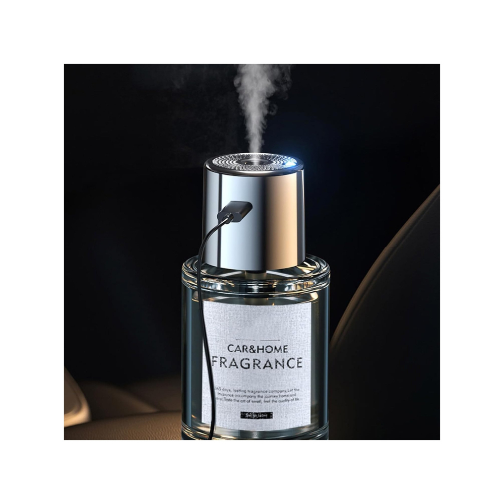 Difuzor odorizant automat uleiuri esentiale Auto 160ml cu acumulator reincarcabil 5V Car & Home/ Parfum auto / Difuzor auto [3]