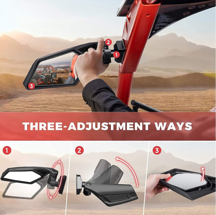 Oglinzi Can Am Canam Maverick X3 set 2 bucati, Can Am [5]