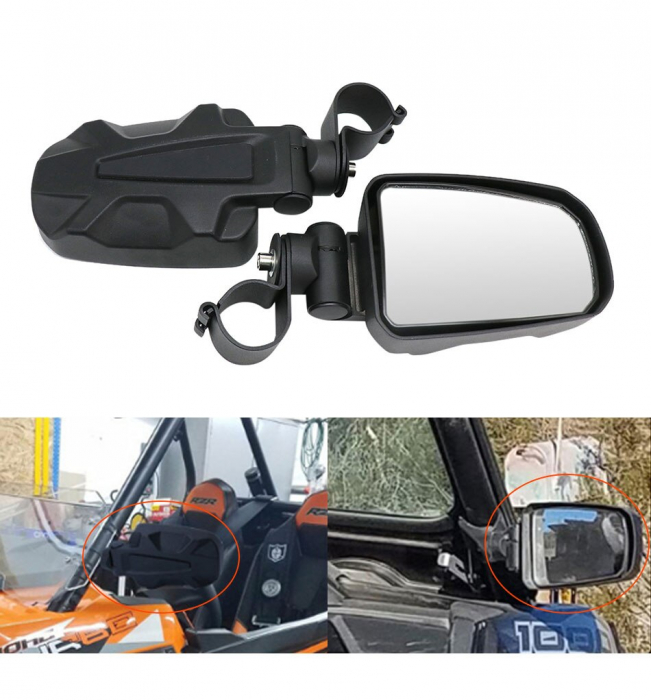 Oglinzi Can Am Canam Maverick X3 / Oglinzi Polaris , Can Am, Oglinzi Polaris Rzr Prindere bara 2inch, OGLINZI UTV [3]