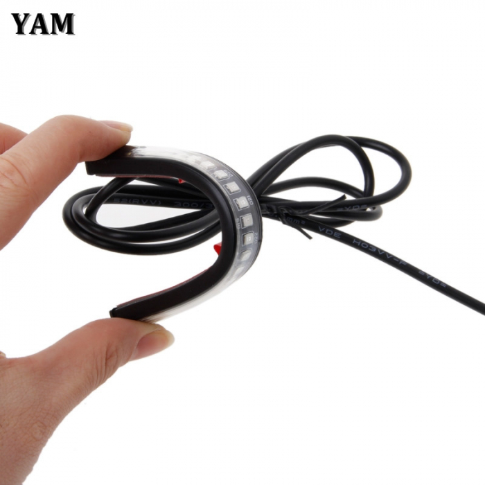 Bec Led Banda semnalizare autoadeziva cu bec frana, Semnalizari atv / canam / polaris / cfmoto [3]