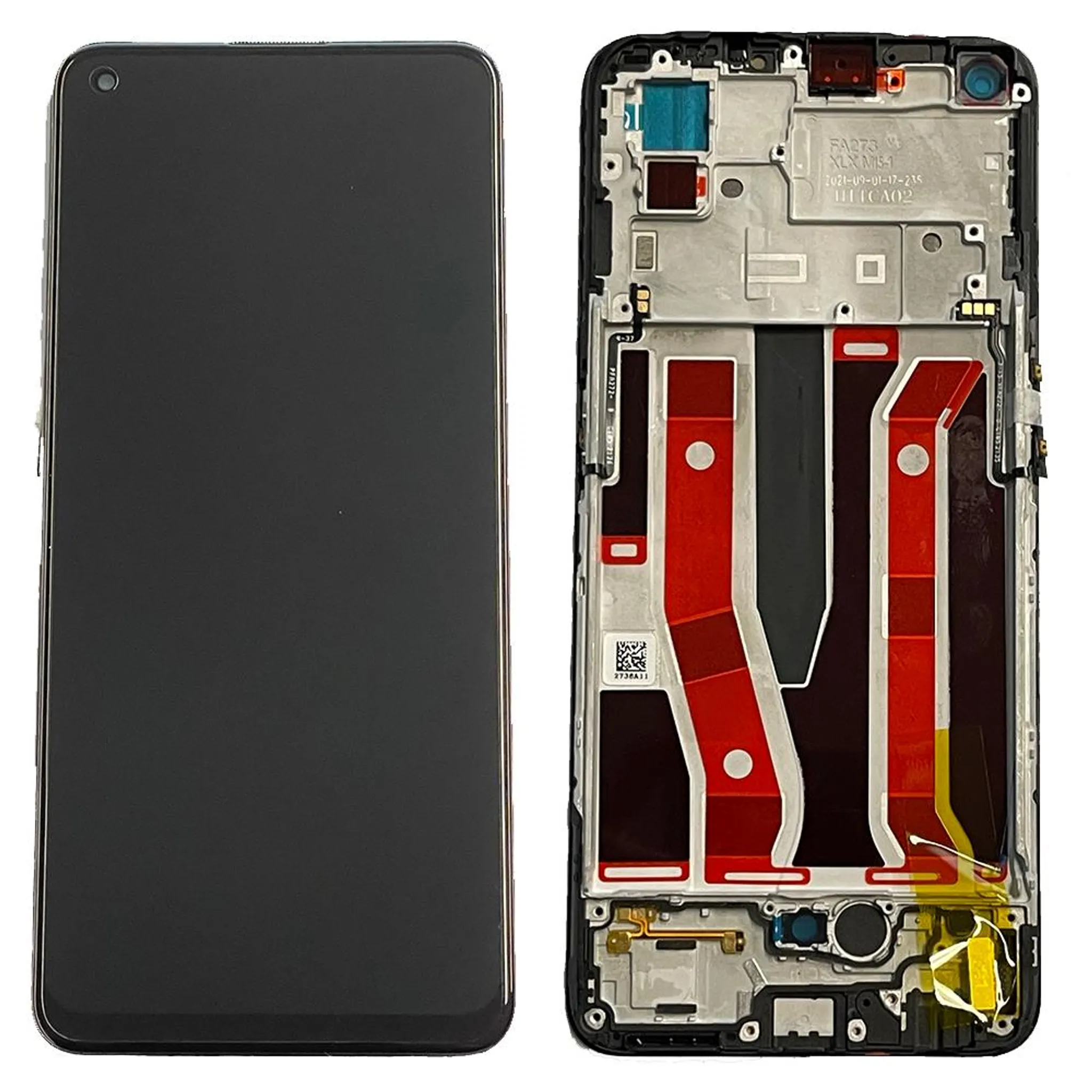 Original Display Oppo A94 5G, A95 5G, RENO5 Z, F19 PRO+ FLUID BLACK Original Service Pack [1]