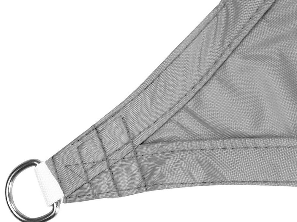 Pânză de Umbrire Triunghiulară 3x3x3m Impermeabilă gri, [6]