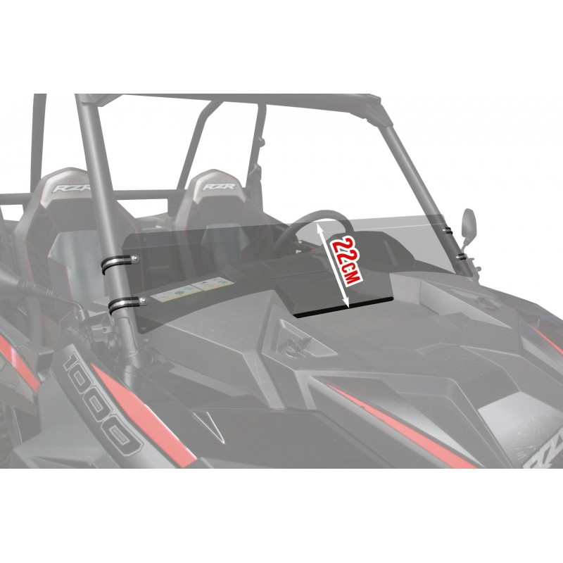 Parbriz POLARIS RZR 1000 XP (2019-2023) , Semi parbriz  POLARIS RZR 1000 XP (2019-2023) [2]