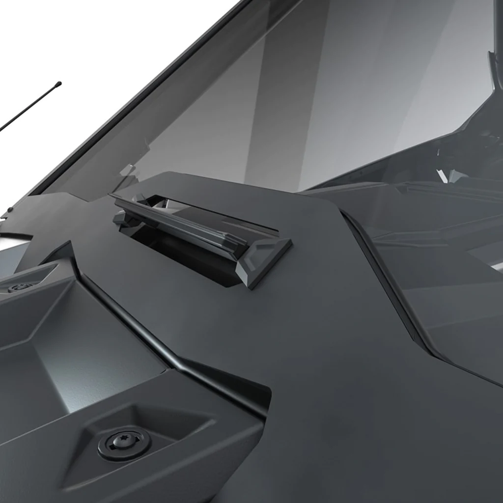 Parbriz Polaris RZR PRO XP din sticla, cu ventilatie reglabila Original [2]