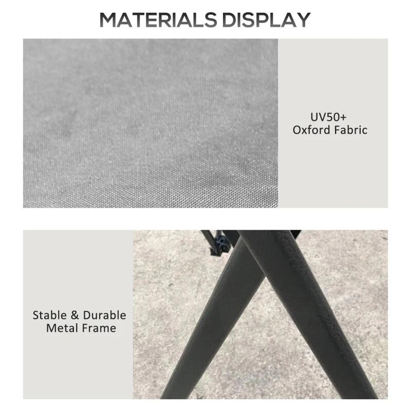 Pavilion/foisor PREMIUM pentru gradina/terasa, pliabil, Oxford, cadru metalic, plasa insecte, gri [6]