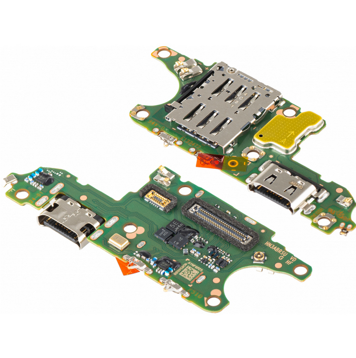 Placa ,conector incarcare microfon Honor 400 Lite, Cititor sim [1]