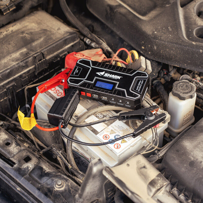 Power Bank SHARK Jump Starter EPS-400 12000 mAh 500A pentru Auto, Moto și ATV [4]