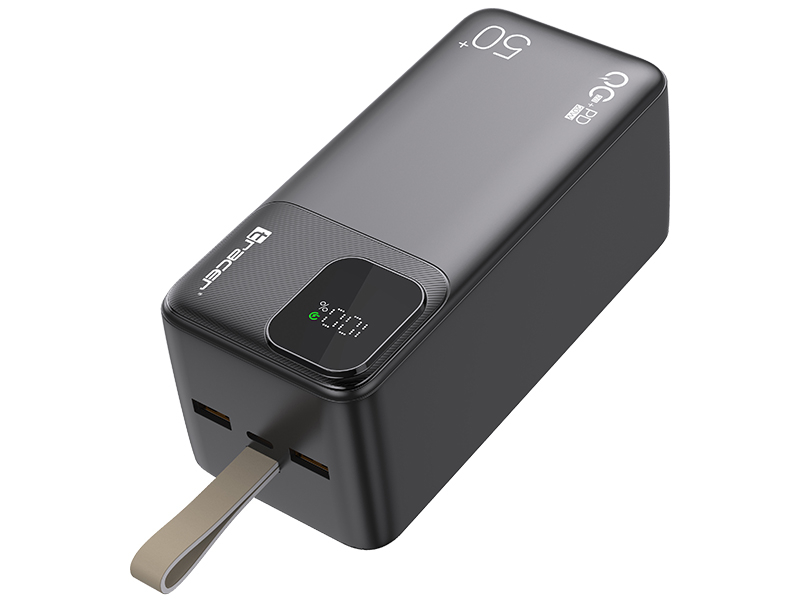 Power Bank Tracer Prime V5 50000 mAh QC 22.5W PD 20W cu USB-C și Afișaj LED [4]