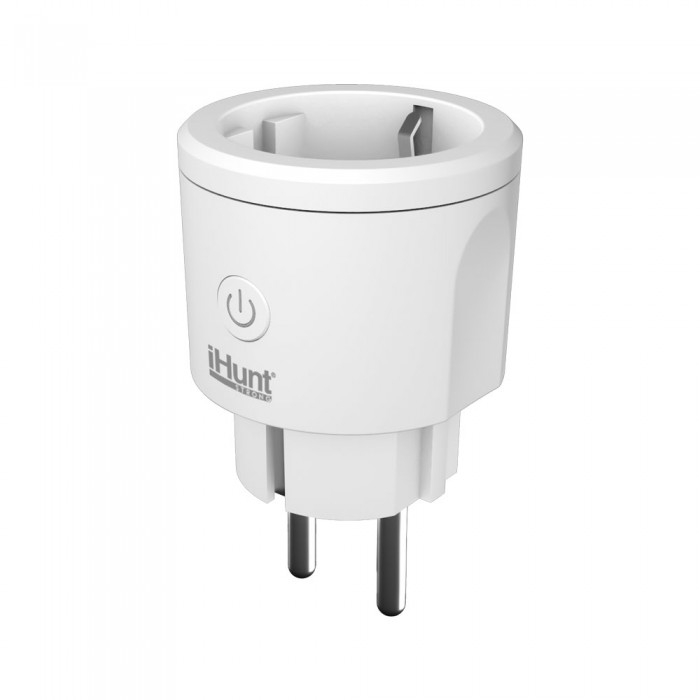 Priza inteligenta iHunt Smart Plug Meter WIFI Alb [3]