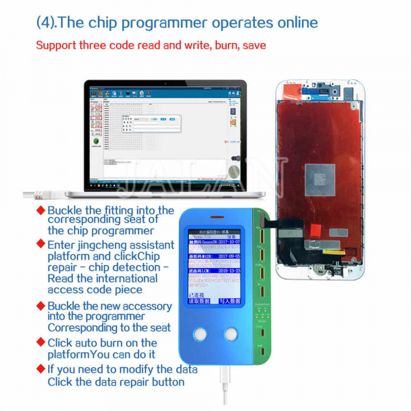Programator eeprom display iPhone pentru problema senzor lumina, vibrator, baseband Chip [3]