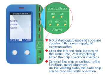 Programator eeprom display iPhone pentru problema senzor lumina, vibrator, baseband Chip [2]