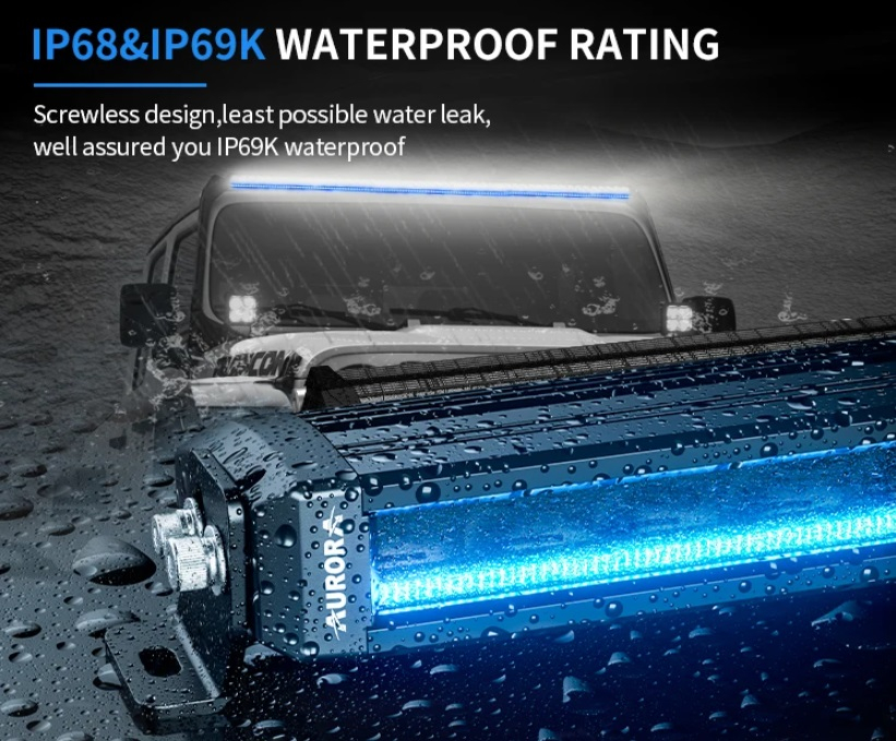 Proiector Led, Ledbar, Led Bar cu pozitie RGB, multicolor, 25w, 20cm / Led bar atv, [2]